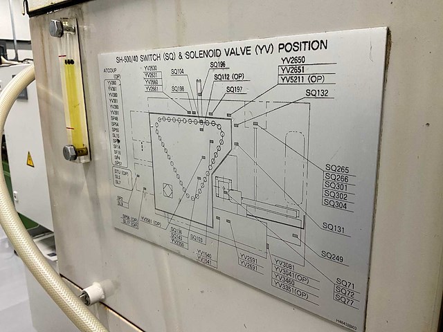 1999 mori seiki sh-500/40 cnc horizontale machinecentra - afbeelding 40 van  48