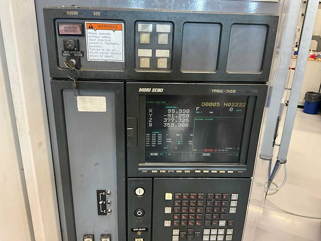 1999 mori seiki sh-500/40 cnc horizontale machinecentra - afbeelding 43 van  48