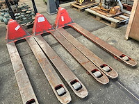 1999 motrac m 30 hand hydraulische palletwagen - afbeelding 1 van  6