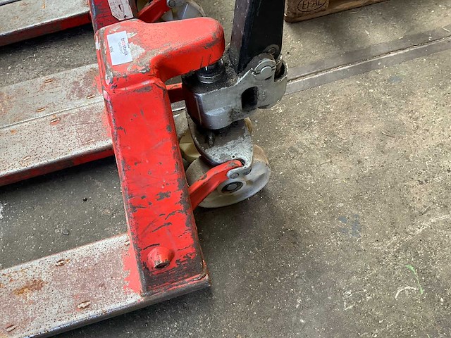 1999 motrac m 30 hand hydraulische palletwagen - afbeelding 1 van  2