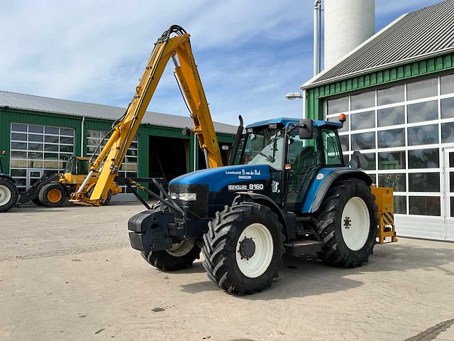 1999 new holland 8160 maaiarm combinatie - afbeelding 1 van  19