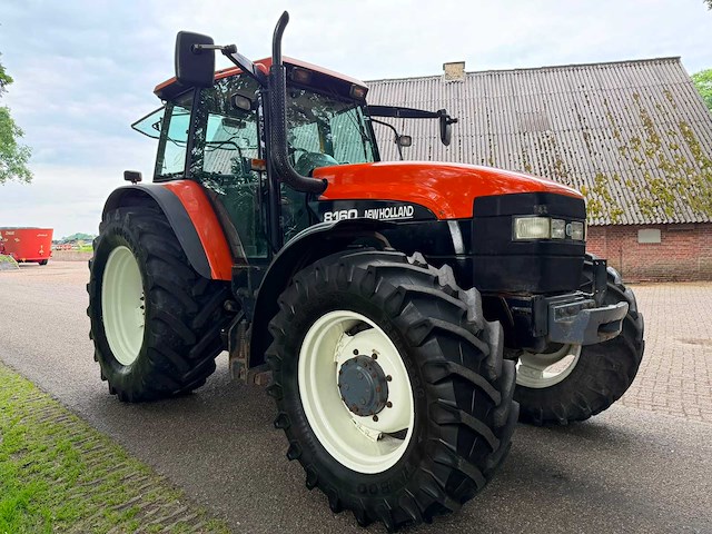 1999 new holland 8160 vierwielaangedreven landbouwtractor - afbeelding 5 van  11