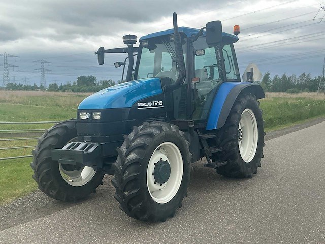 1999 new holland ts115 vierwielaangedreven landbouwtractor - afbeelding 6 van  30