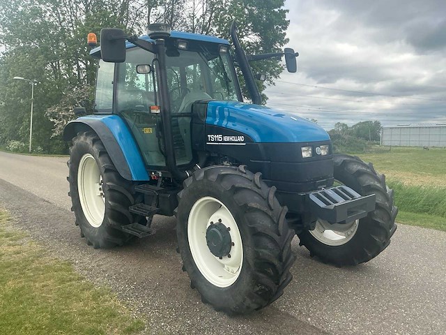1999 new holland ts115 vierwielaangedreven landbouwtractor - afbeelding 2 van  30