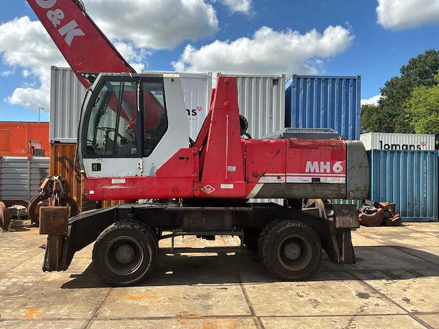 1999 o&k mh6 banden graafmachine - afbeelding 23 van  29