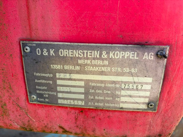 1999 o&k rh5 - afbeelding 7 van  15