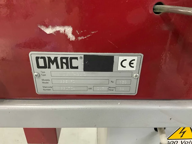 1999 omac 995 / fc / ce automatische elektronische multisnijder - afbeelding 5 van  7