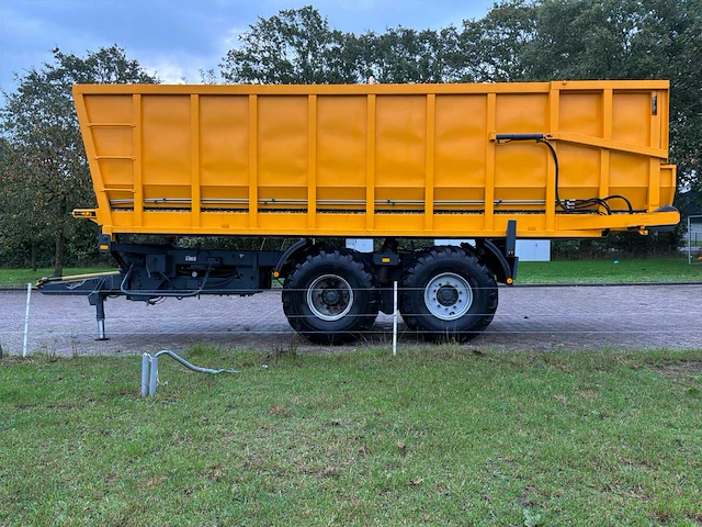 1999 onderstel joskin kettingband kipwagen silagekipper 25m2 - afbeelding 29 van  38