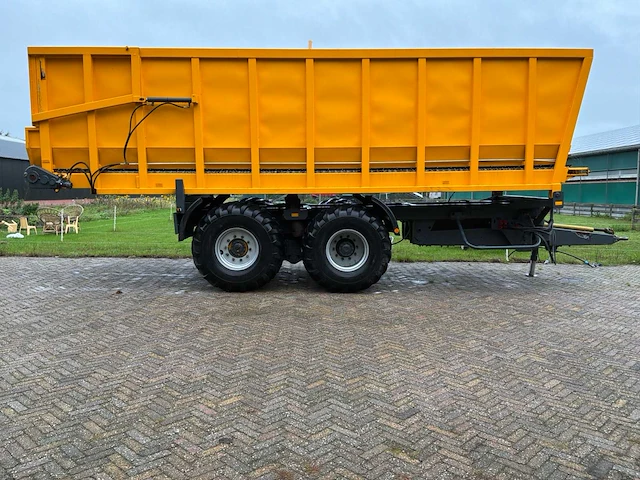 1999 onderstel joskin kettingband kipwagen silagekipper 25m2 - afbeelding 33 van  38