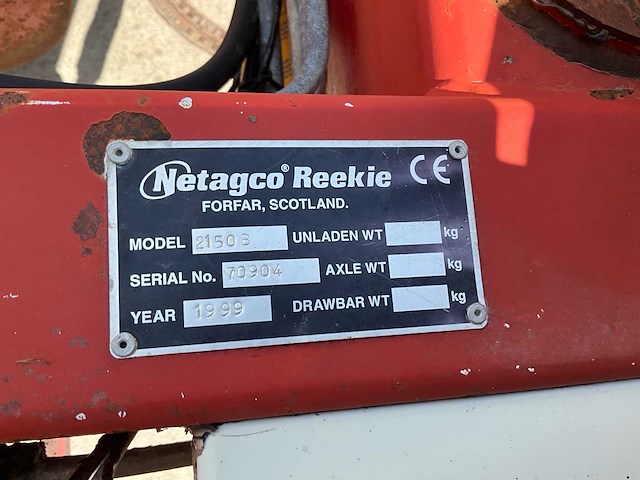 1999 reekie clean flow 2150 aardappelrooier - afbeelding 25 van  32