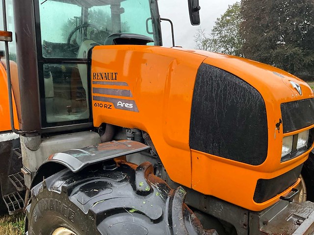 1999 renault ares 610 rz vierwielaangedreven landbouwtractor - afbeelding 6 van  37