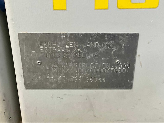 1999 robland t 120 freesmachine - afbeelding 2 van  13
