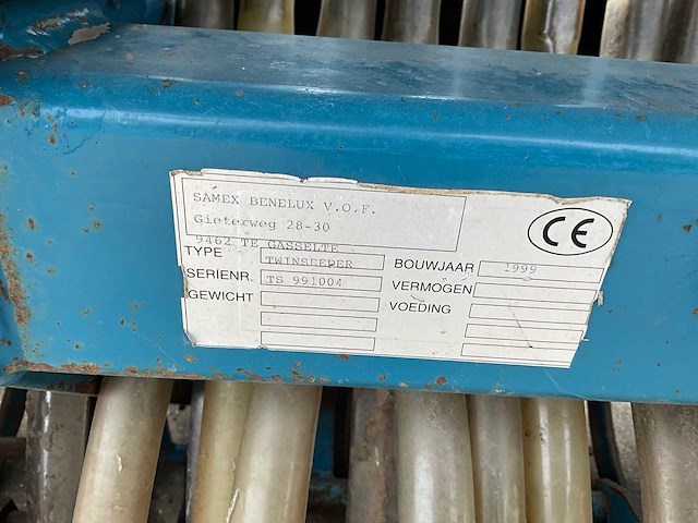 1999 samex twinseeder zaaimachine - afbeelding 8 van  16