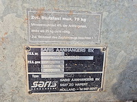 1999 saris sara-2058 kiepaanhangwagen - afbeelding 6 van  6