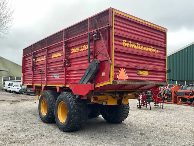 1999 schuitemaker siwa 180 silagewagen - afbeelding 13 van  18
