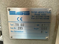 1999 sigg tr60 straalkast - afbeelding 6 van  6
