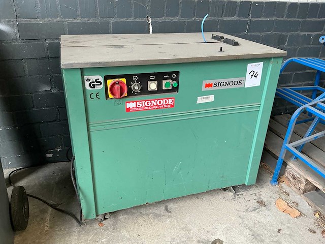 1999 signode mst-ce strapband apparaat - afbeelding 1 van  5