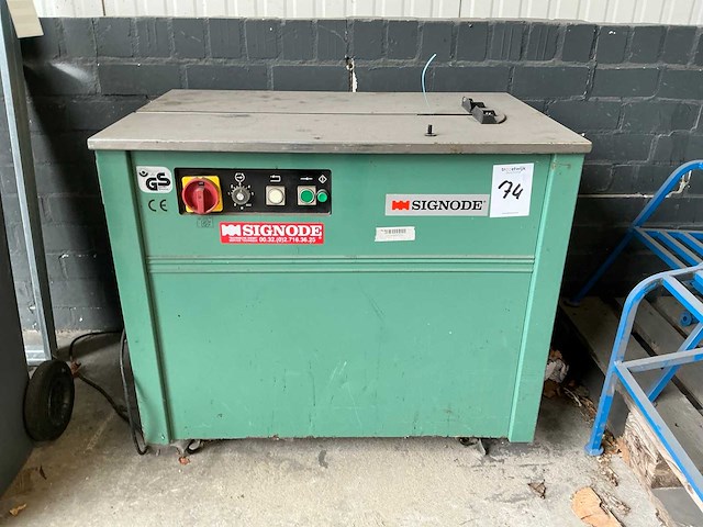 1999 signode mst-ce strapband apparaat - afbeelding 4 van  5