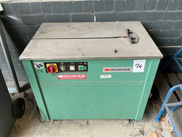 1999 signode mst-ce strapband apparaat - afbeelding 2 van  5