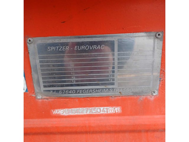 1999 spitzer oplegger (75165-168) - afbeelding 9 van  9