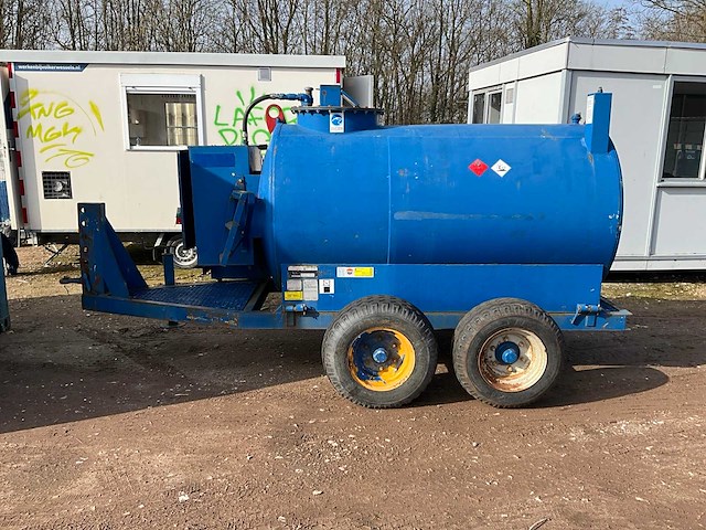 1999 steenbergen cib 300 mobiele horizontale opslagtank - afbeelding 4 van  11