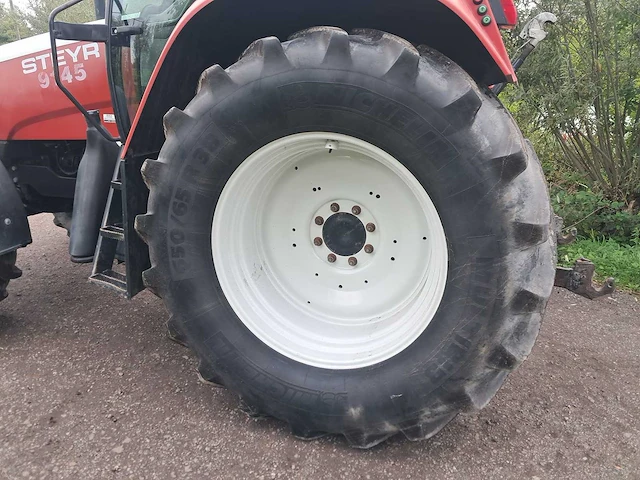 1999 steyr - 9145 - vierwielaangedreven landbouwtractor - afbeelding 7 van  18