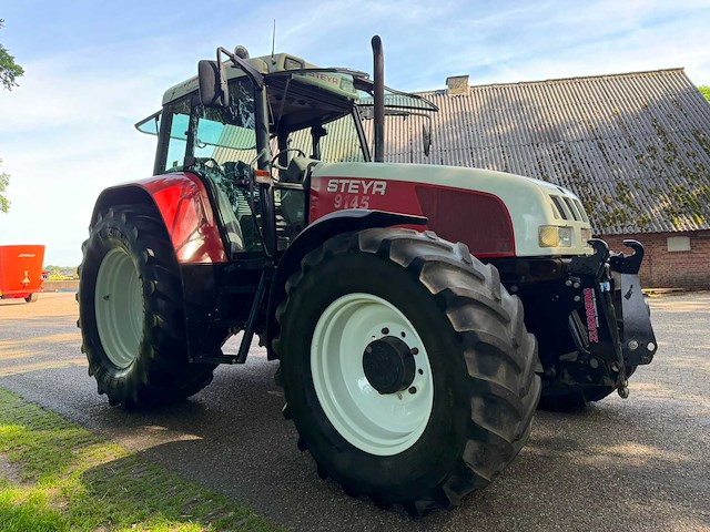 1999 steyr 9145 vierwielaangedreven landbouwtractor - afbeelding 10 van  15