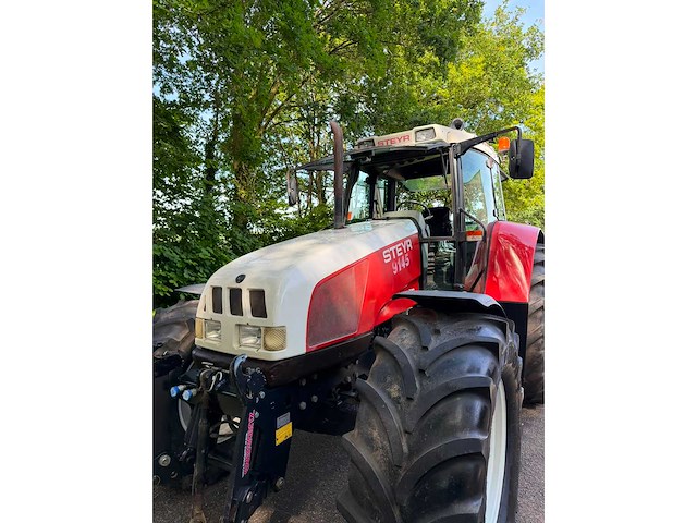 1999 steyr 9145 vierwielaangedreven landbouwtractor - afbeelding 11 van  15