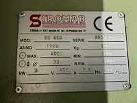 1999 stromab rs 650 radiaalafkortzaagmachine - afbeelding 2 van  10