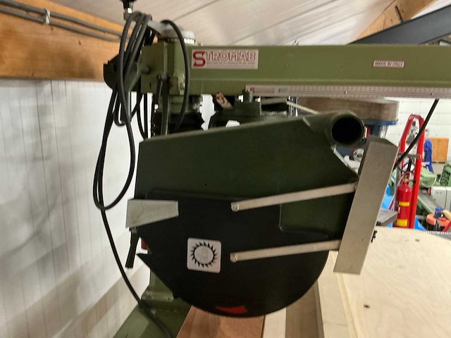 1999 stromab rs 650 radiaalafkortzaagmachine - afbeelding 4 van  10