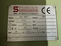 1999 stromab rs 650 radiaalafkortzaagmachine - afbeelding 3 van  11
