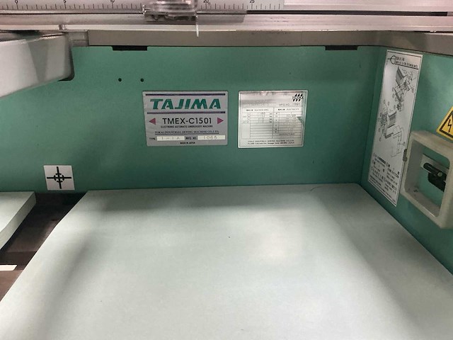 1999 tajima tmex-c1501 borduurmachine - afbeelding 13 van  30