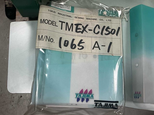 1999 tajima tmex-c1501 borduurmachine - afbeelding 21 van  30