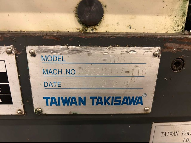 1999 takisawa ex-108 cnc-draaibank - afbeelding 3 van  9