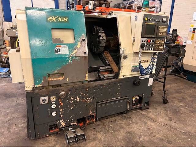 1999 takisawa ex-108 cnc-draaibank - afbeelding 1 van  14