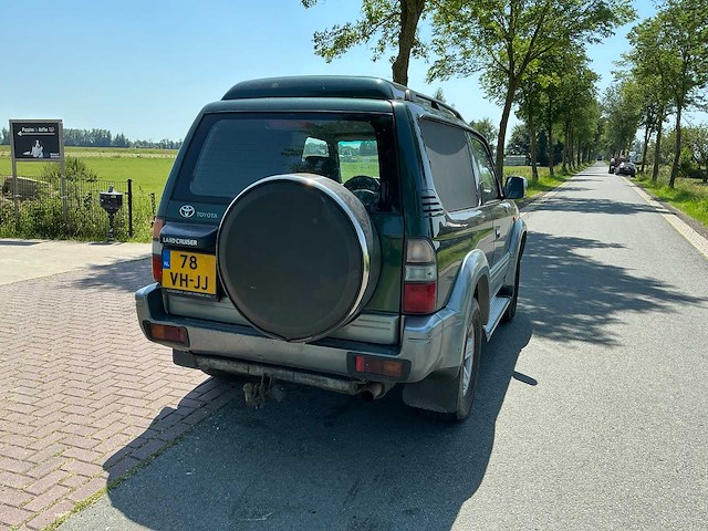 1999 toyota landcruiser 90 3.0 hr blind van bedrijfswagen - afbeelding 26 van  28