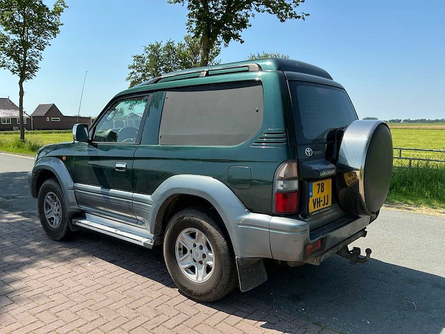 1999 toyota landcruiser 90 3.0 hr blind van bedrijfswagen - afbeelding 2 van  2