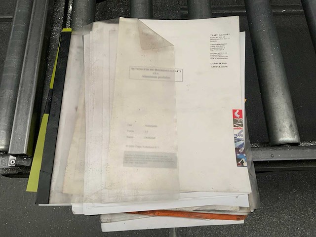 1999 trapo combiflex automatische pneumatische aluminium profiel boorinstallatie - afbeelding 10 van  12