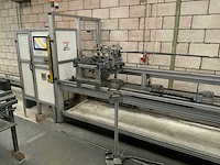 1999 trapo combiflex automatische pneumatische aluminium profiel boorinstallatie