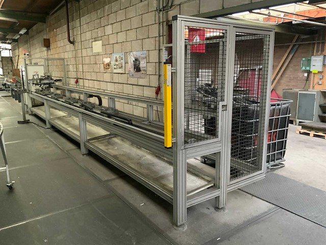 1999 trapo combiflex automatische pneumatische aluminium profiel boorinstallatie - afbeelding 4 van  12