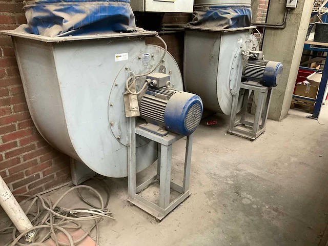 1999 univent enpu 565 filterafzuiginstallatie (2x) - afbeelding 2 van  8