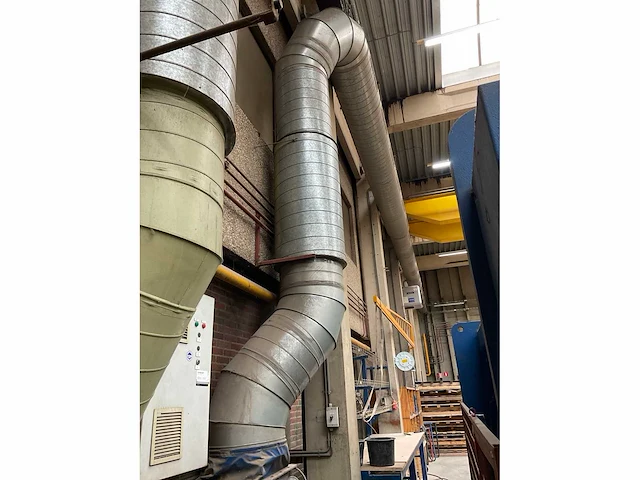 1999 univent enpu 565 filterafzuiginstallatie (2x) - afbeelding 4 van  8