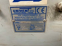 1999 univent enpu 565 filterafzuiginstallatie (2x) - afbeelding 8 van  8