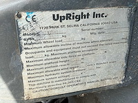 1999 upright inc. 101000-011 hoogwerker - afbeelding 7 van  15