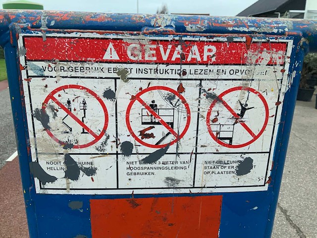 1999 upright sl20 hoogwerker - afbeelding 5 van  20