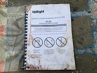 1999 upright sl20 hoogwerker - afbeelding 13 van  20