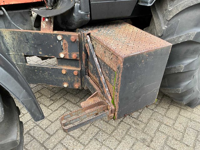 1999 valtra valmet 8150 hitech vierwielaangedreven landbouwtractor met maai arm - afbeelding 4 van  33