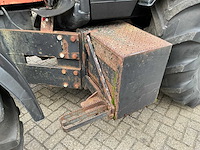 1999 valtra valmet 8150 hitech vierwielaangedreven landbouwtractor met maai arm - afbeelding 4 van  33