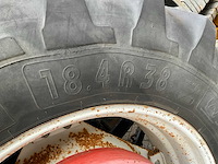 1999 valtra valmet 8150 hitech vierwielaangedreven landbouwtractor met maai arm - afbeelding 6 van  33