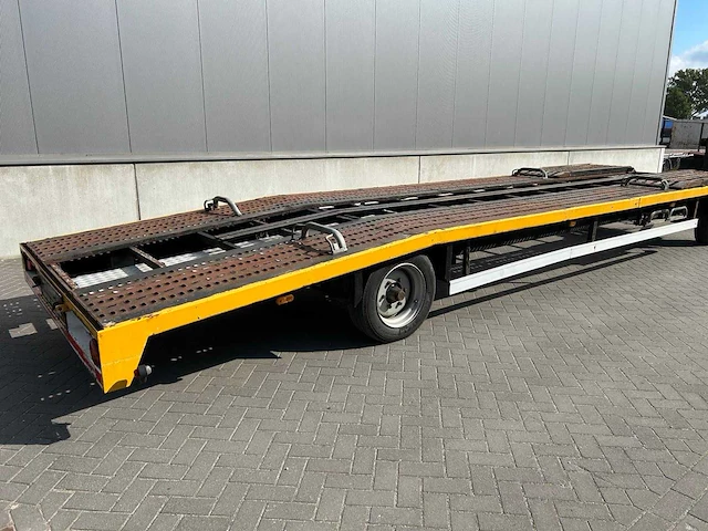 1999 van weel vw 6002 autotransporter – 6.000 kg – 3.580 kg laadvermogen – nl registratie - afbeelding 1 van  20